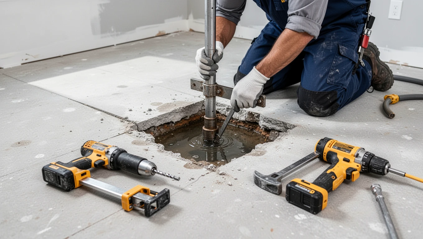 Slab Leak Repair
