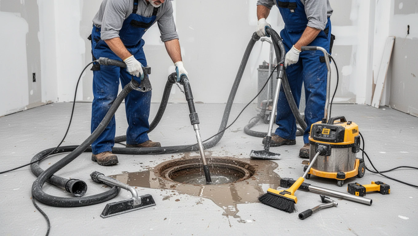 Sewage Backup Cleanup